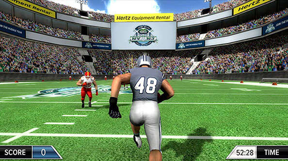 Interactive Games Test NFL Fans’ Skills Before the Big Game