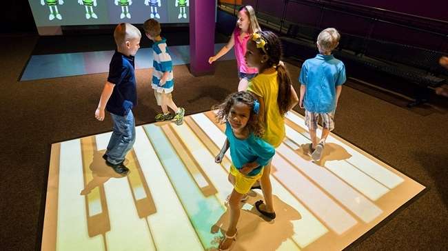 EyePlay Interactive Floor Encourages Natural Motion and Active Play
