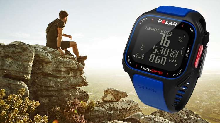 Polar Introduces New RC3 Blue Cycling and Running GPS Watch