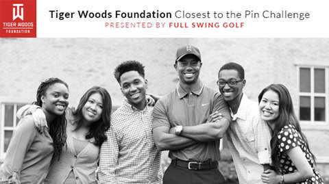 Full Swing Golf Teams up with The Tiger Woods Foundation for Global Challenge