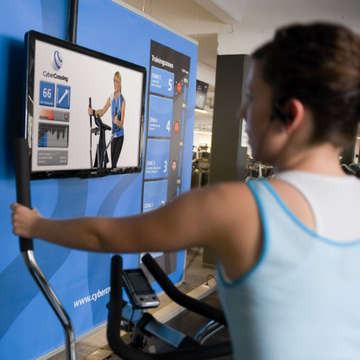 CyberCrossing Offers Full Body Workout on Elliptical Machines