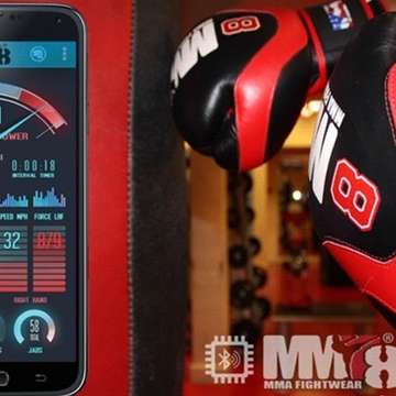 MM8 Smart Responsive Gloves Help Boxers Improve Their Performance