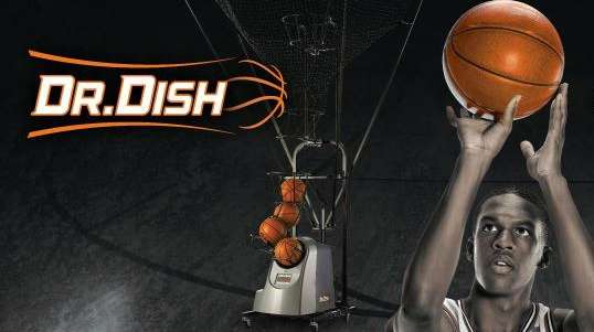 Dr. Dish Basketball Shooting Machine Offers Versatile Training Options