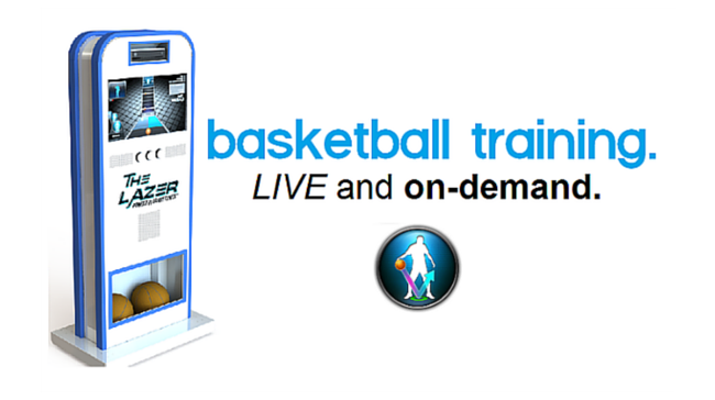 Lazer™ 900 Shakes up Professional Basketball Workouts with Graphics and Motion Tracking
