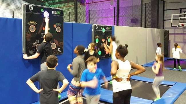 CardioWall FreeStyle and SkyPods Enhance Experience in Trampoline Parks