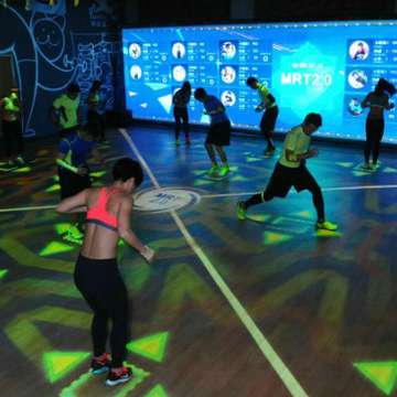Holofit Immerses Participants in Interactive Environments for Different Types of Workouts