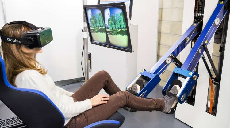 Lambda Robot Offers Unique Range of Options for Leg Rehabilitation