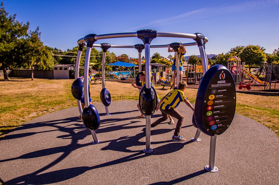 NEOS 360 Electronic Playground Delivers Action and Fun  Fitness Gaming