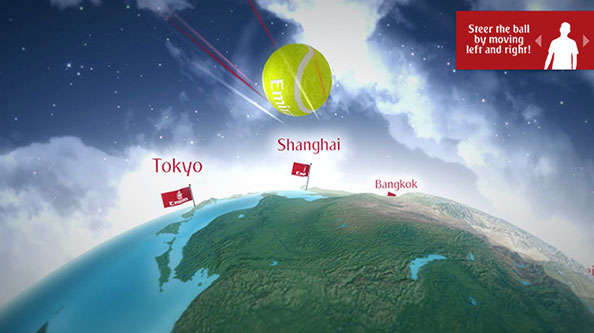 Ball Flight Simulator Lets Tennis Fans Travel the Globe