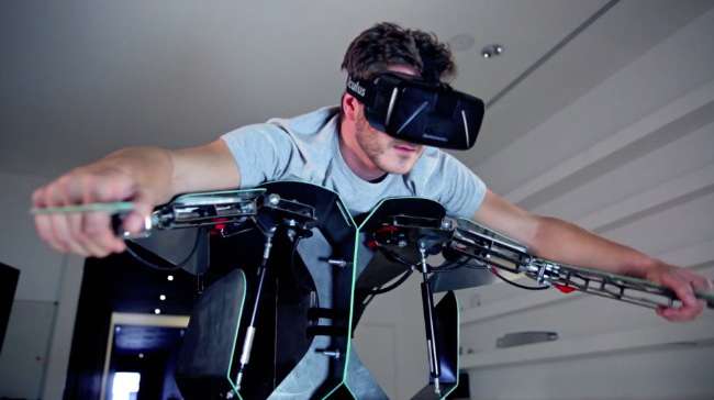 Vr store headset simulator