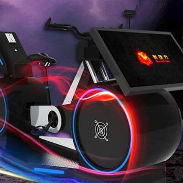 VR Bicycle Brings Virtual Cycling to Theme Parks