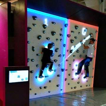 Augmented Climbing Wall Creates Value for Business Owners