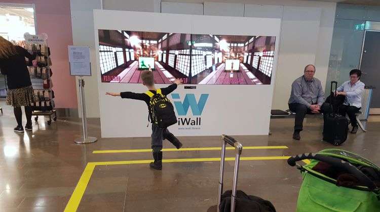 iWall and tapWall Bring Active Games to the Travel Industry