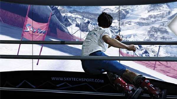 downhill ski simulator