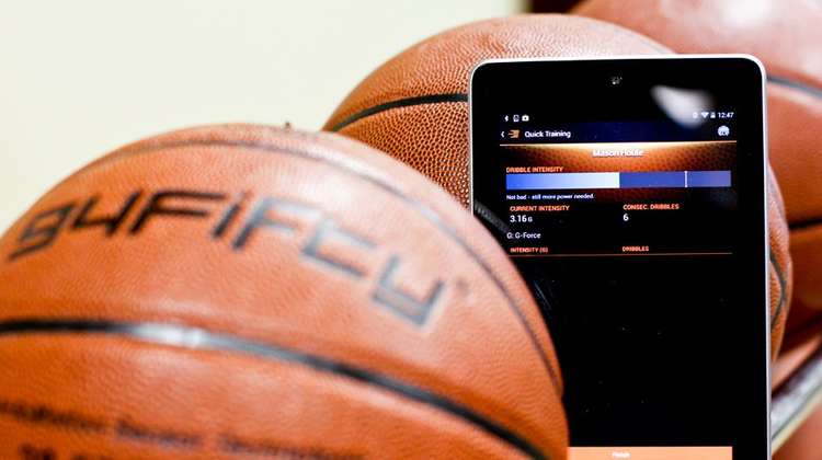 94fifty smart sensor basketball