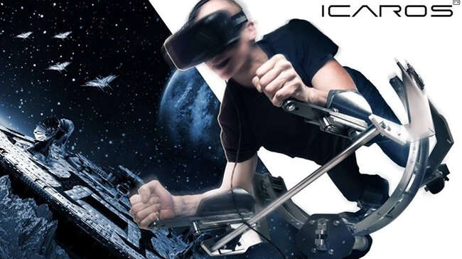 Icaros Flying Simulator Takes Fitness into Virtual Worlds