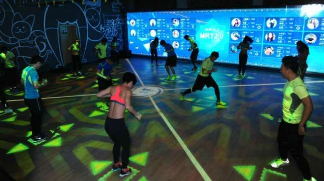 Holofit Immerses Participants in Interactive Environments for Different Types of Workouts