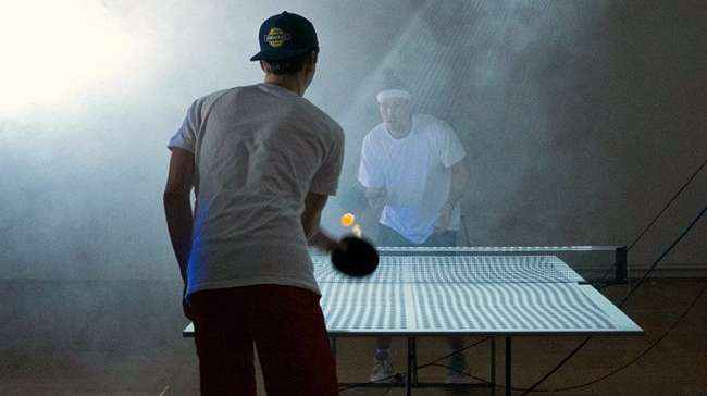 Table Tennis Trainer Turns Ping Pong Table into Interactive Gaming Interface