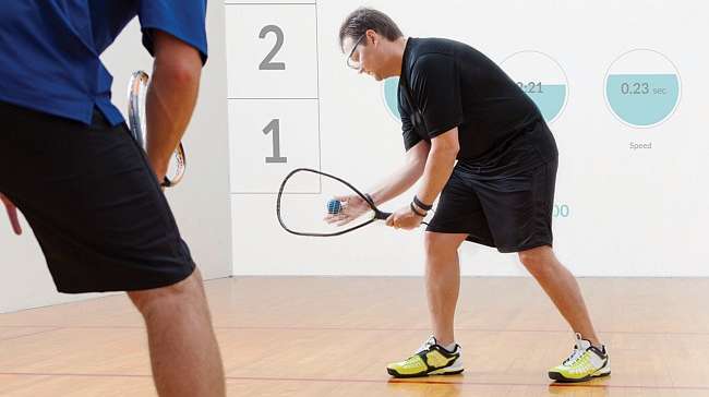 InteractiveRacquetball Introduces New Dimension to Classic Sport