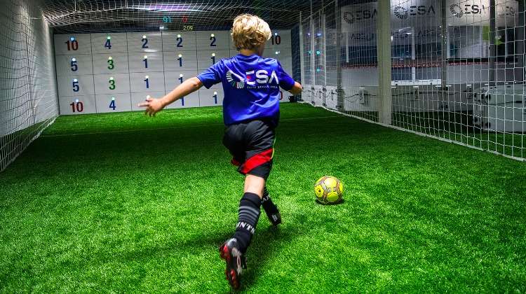 ICON Arena and Precision Wall Accelerate Football Training