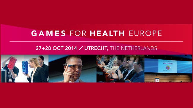 Games for Health Europe Conference 2014 Announced