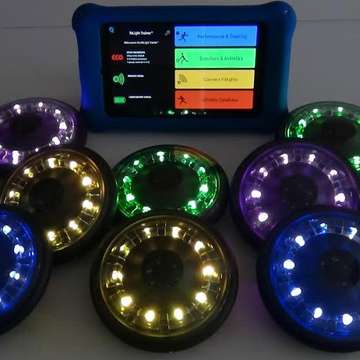 Fitlight Trainer Used in Special ADHD and Autism Pedagogical Program