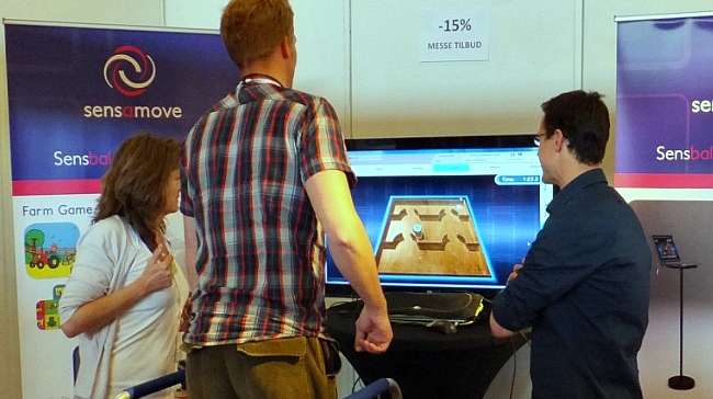 Sensamove Solutions Combine Biofeedback with Games to Train Balance and Stability