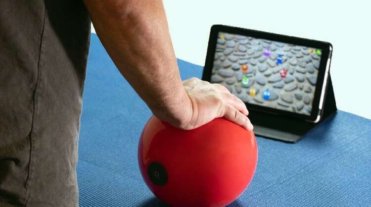 PlayBall Interactive Physical Therapy with a Smart Therapy Ball
