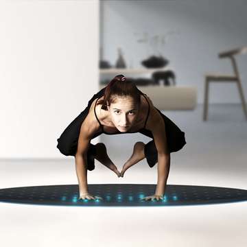 Tera Fitness Mat: Personal Home Fitness Trainer