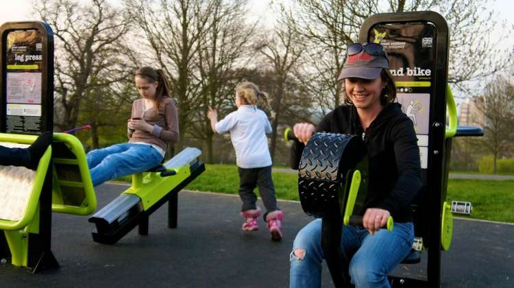 New Outdoor Gym Opened at Abbot's Hill School