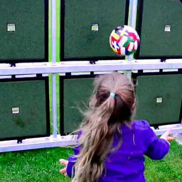 ShotSpot Interactive Wall Challenges Shooting Skills Through Competitive Outdoor Play