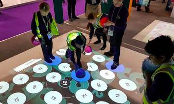 WizeFloor GO Mobile Active Play and Learning Solution Introduced at 2018 Bett Show