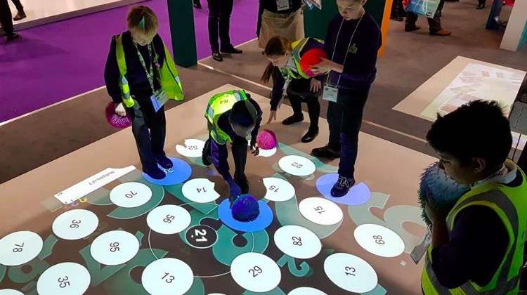 WizeFloor GO Mobile Active Play and Learning Solution Introduced at 2018 Bett Show
