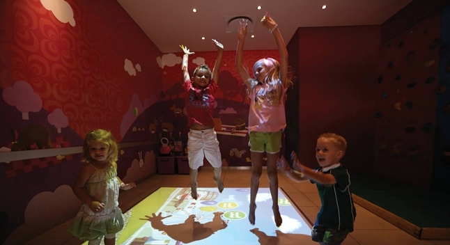 interactive floor kids game eyeclick