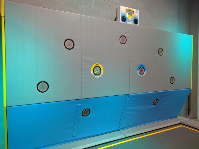interactive trampoline game