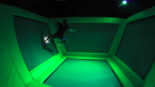 interactive trampoline