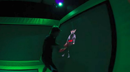 interactive trampoline