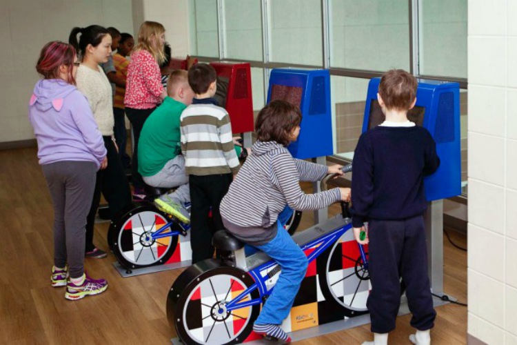 kidzpace interactive bike
