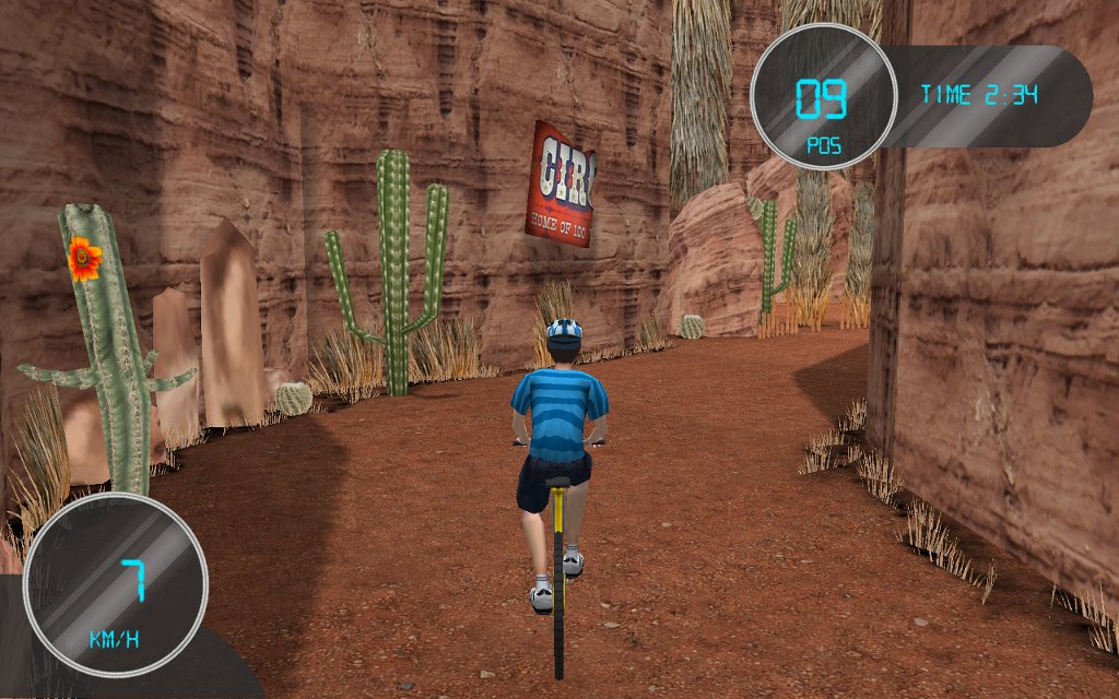 exercise bike with interactive games