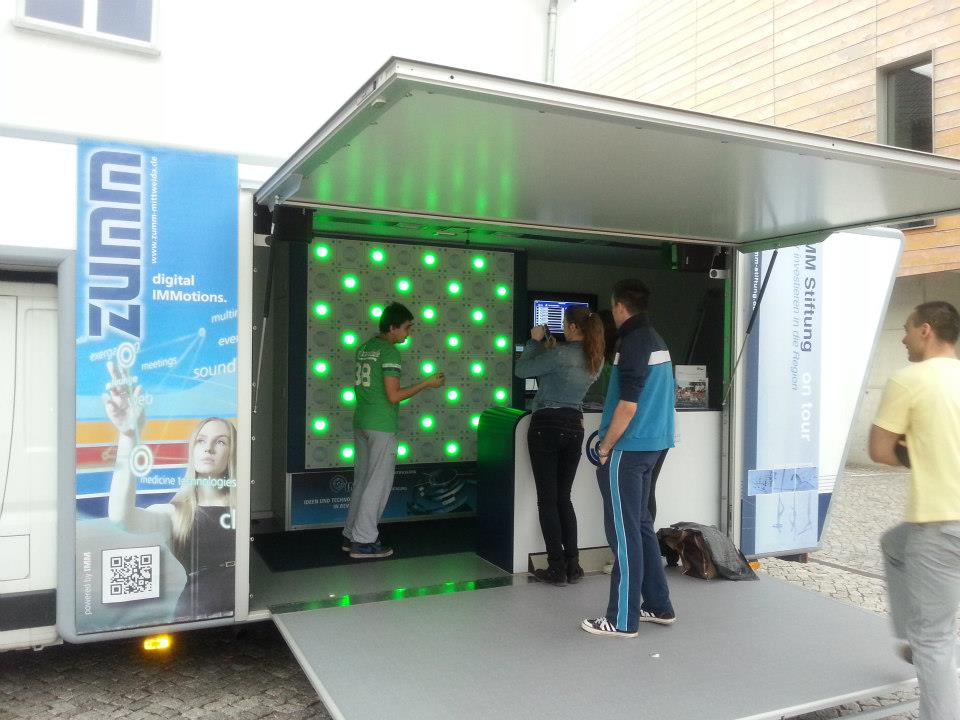 interactive light wall twall