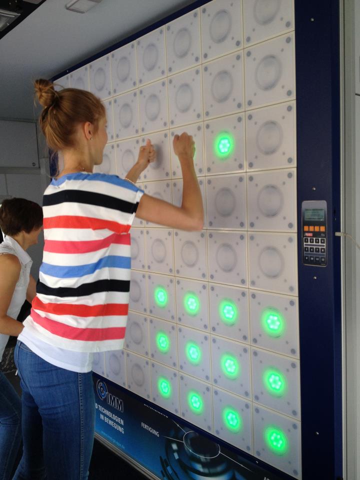 interactive light wall twall