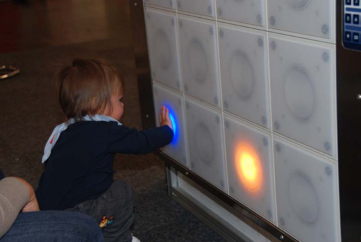 interactive light wall twall
