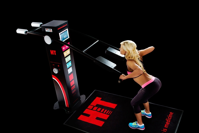 HIT Machine and Polar Team Pro Facilitate Group Interval Training Fitness Gaming
