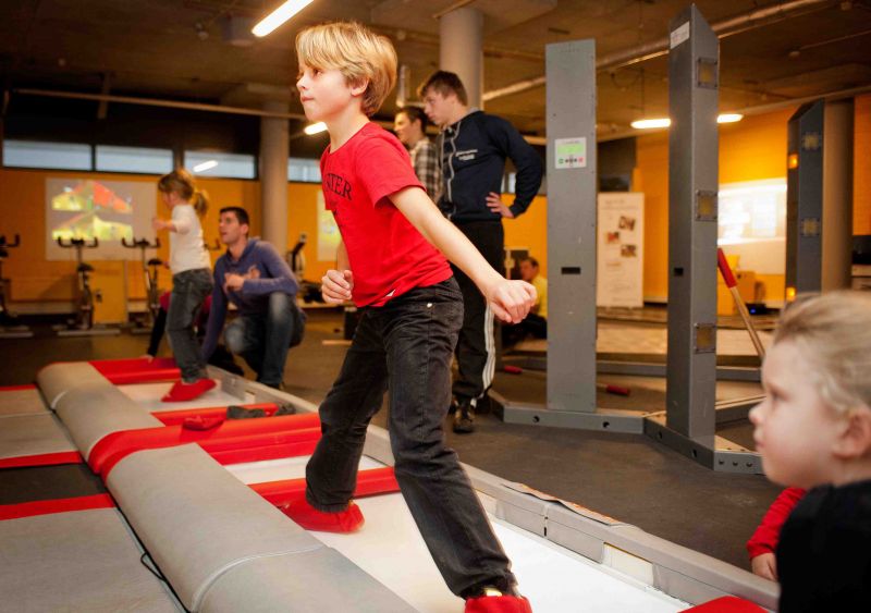 interactive ice skating