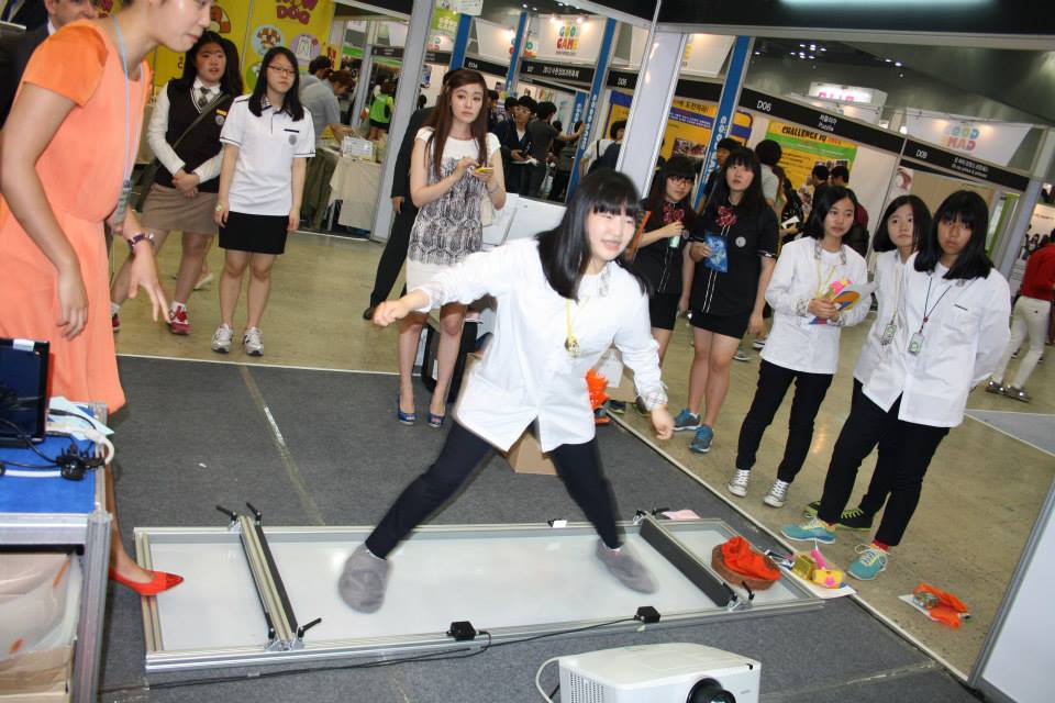interactive skating game