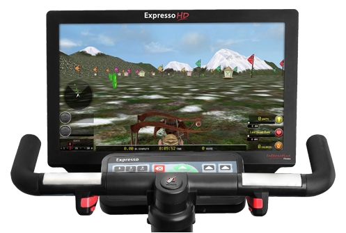 Exercise bike with game screen 2025