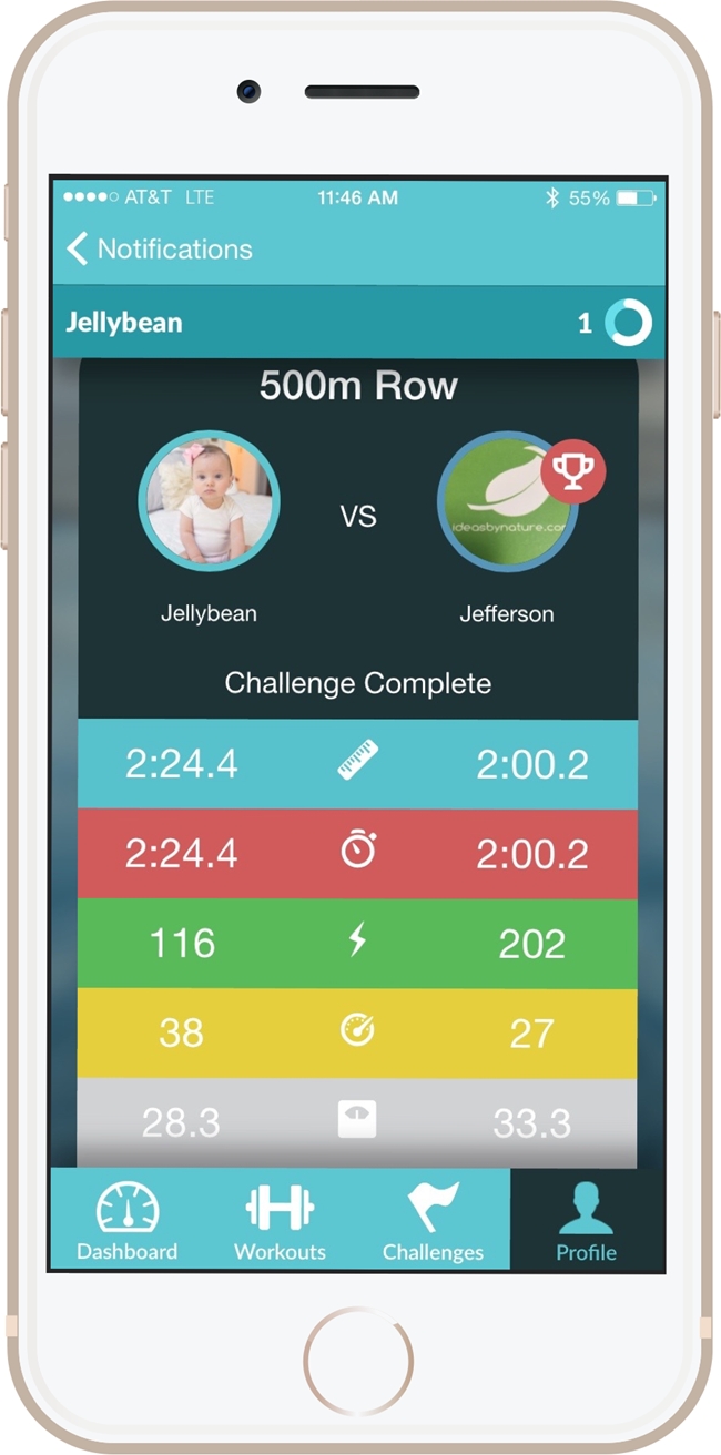 apple watch rowing app