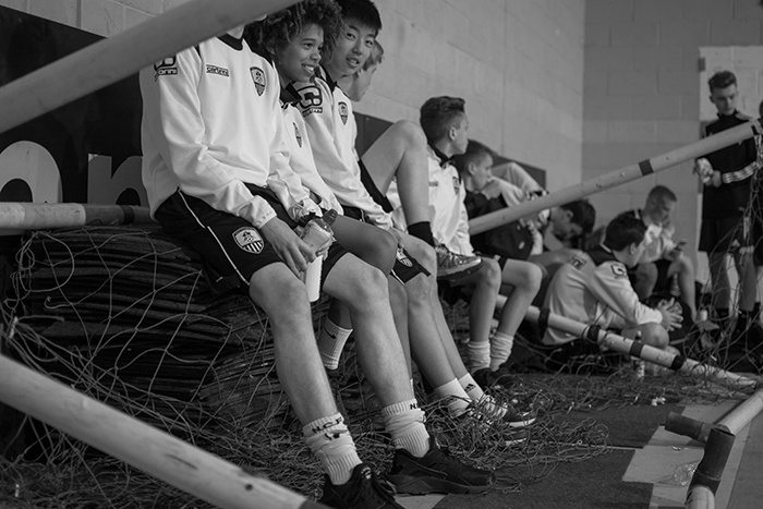 cardiowall interactive reaction wall football club