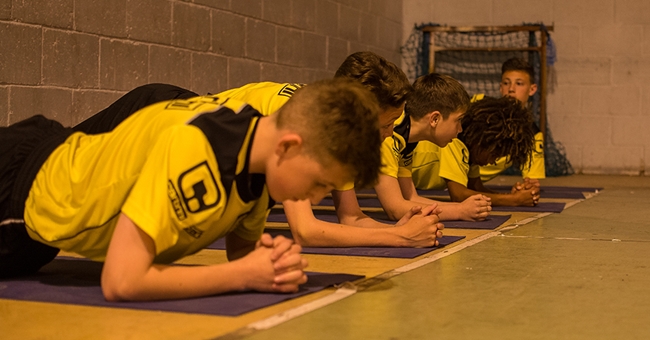 cardiowall interactive reaction wall football club