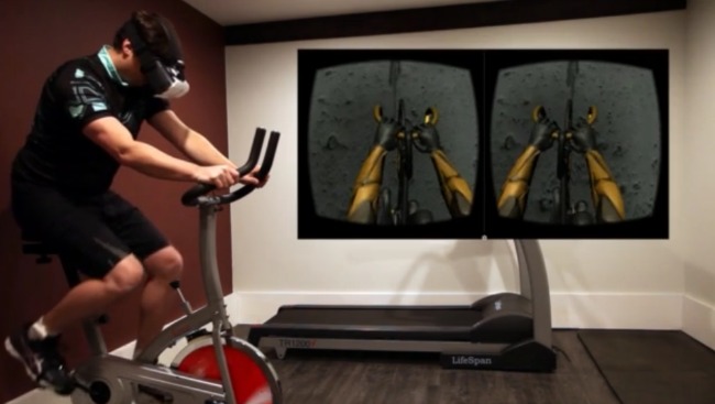 Indoor cycling virtual new arrivals reality